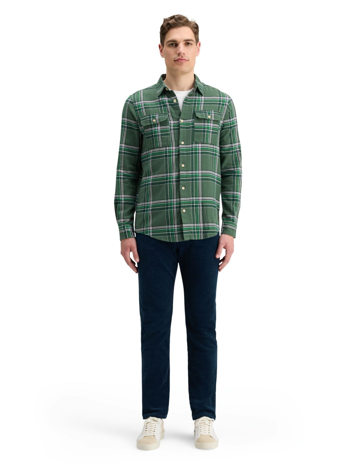 Scotch & Soda Overhemd Groen