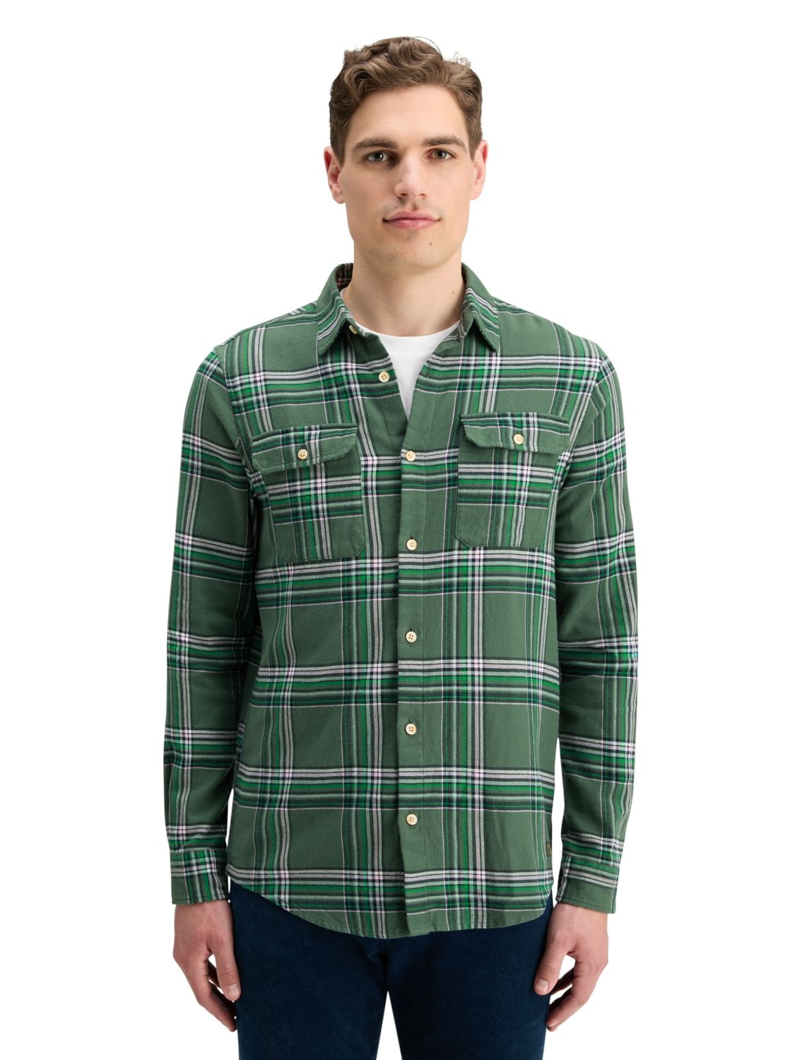 Scotch & Soda Overhemd Groen