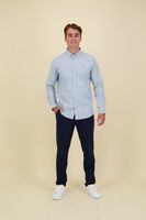 SEASONAL ESSENTIALS OXFORD SHIRT Blauw