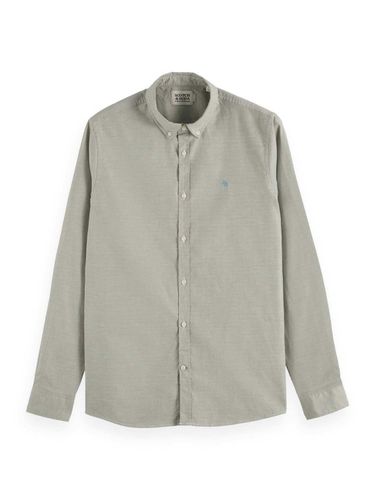 Scotch & Soda SEASONAL ESSENTIALS OXFORD SHIRT Groen