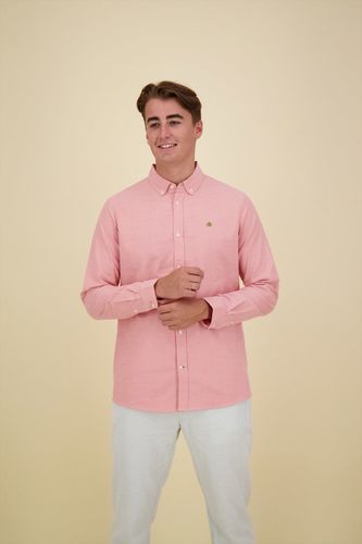 Scotch & Soda SEASONAL ESSENTIALS OXFORD SHIRT Oranje