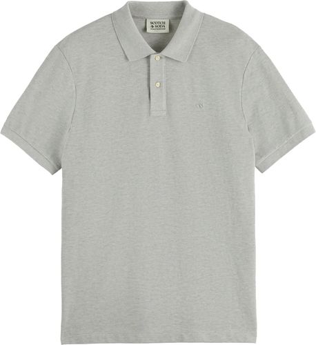 Scotch & Soda CORE - LOGO PIQUE POLO Grijs