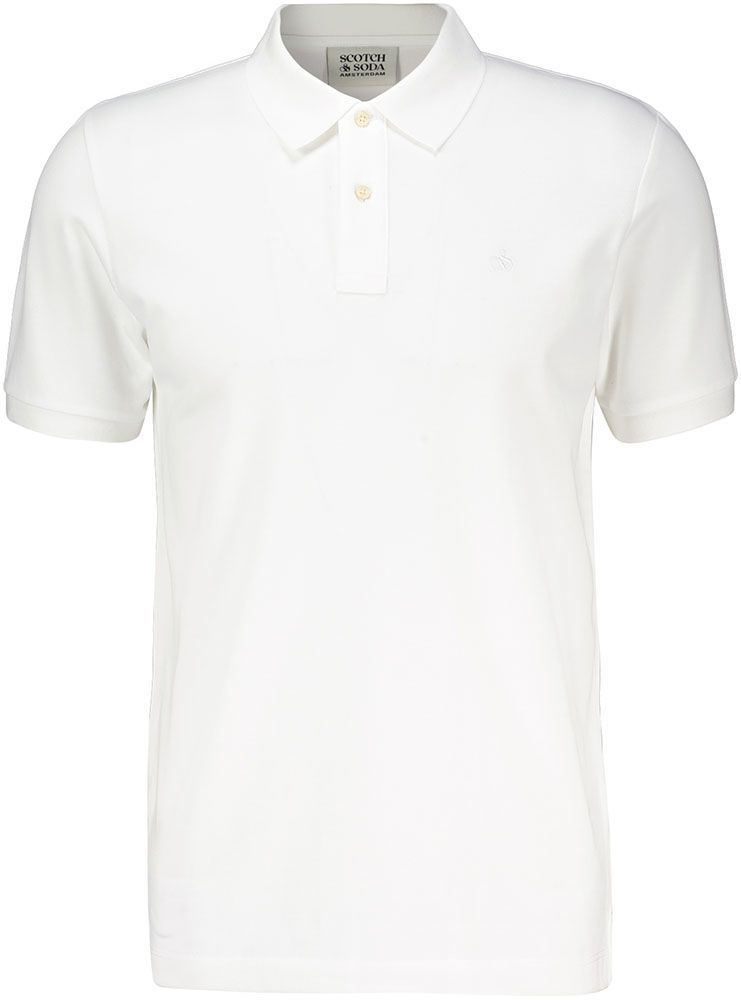 Scotch & Soda Polo Wit 