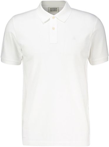 Scotch & Soda CORE - LOGO PIQUE POLO Wit