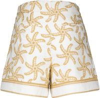 Starfish embroidered high-rise line Beige