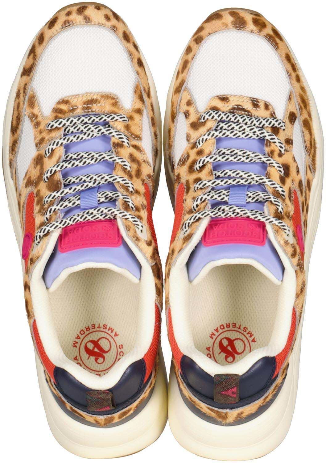 Scotch & Soda Sneaker Celeste Multi