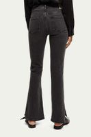 The Charm flared jeans Soulmate Zwart