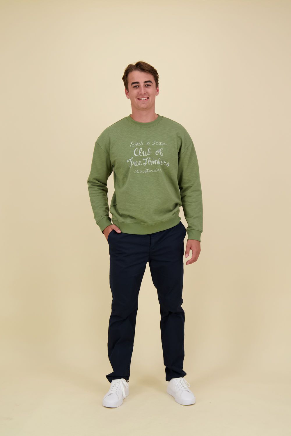 Scotch & Soda Sweater Groen