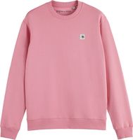 ESSENTIAL BADGE CREW SWEAT Roze