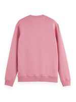 ESSENTIAL BADGE CREW SWEAT Roze