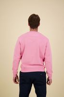 ESSENTIAL BADGE CREW SWEAT Roze