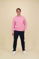 ESSENTIAL BADGE CREW SWEAT Roze