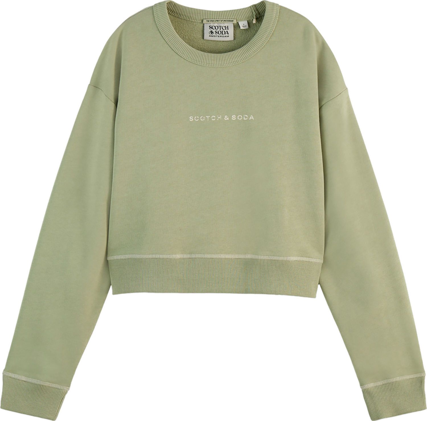 Scotch & Soda Sweatshirt groen