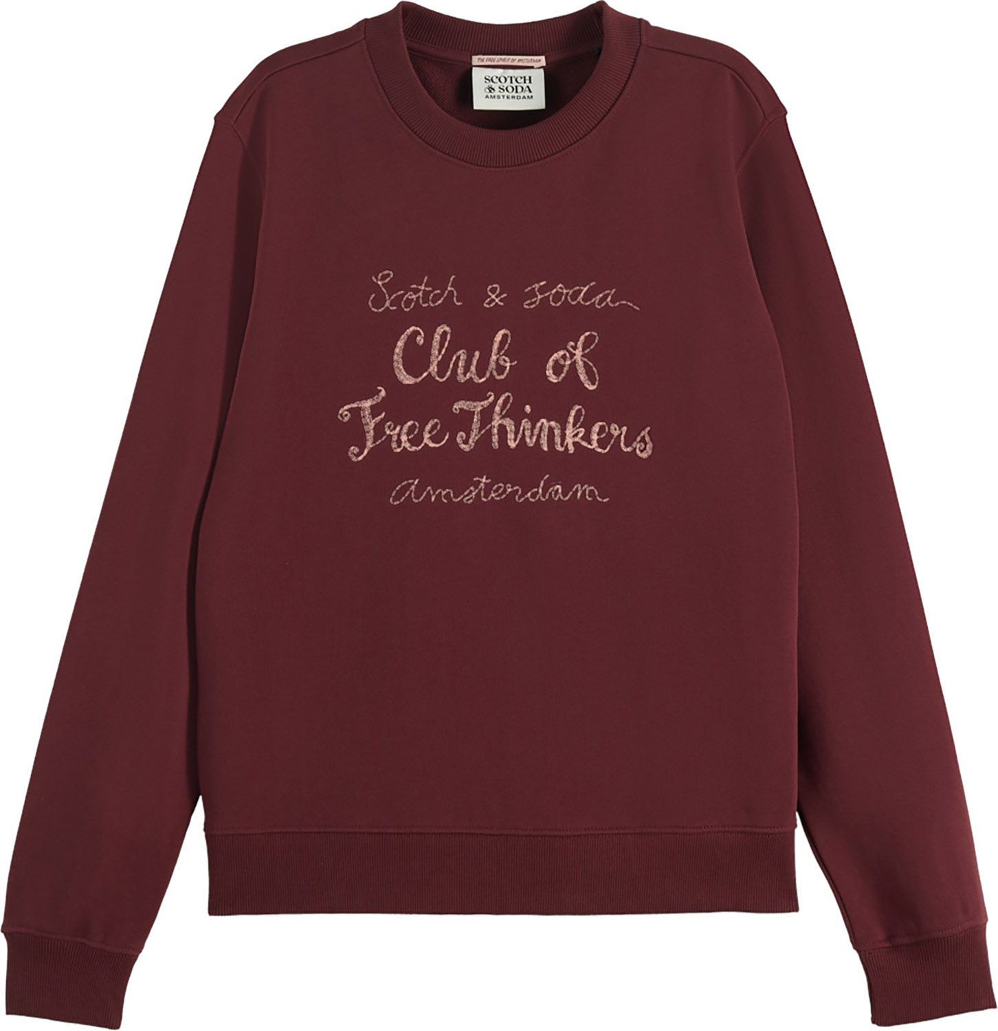 Scotch & Soda Sweatshirt Rood