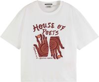 ARTWORK LOOSE FIT T-SHIRT Wit