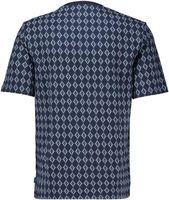 REGULAR FIT MINI ALL OVER PRINT T-S Blauw