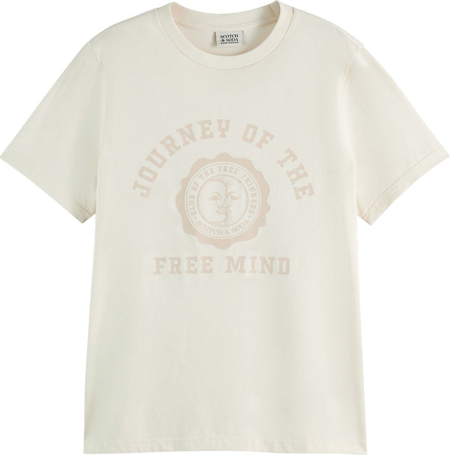 Scotch & Soda T-shirt Crème