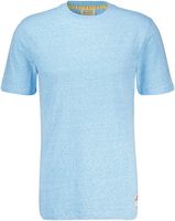 Melange Label T-shirt Blauw