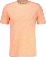 Melange Label T-shirt Oranje