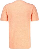 Melange Label T-shirt Oranje