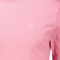 REGULAR FIT ESSENTIAL LOGO T-SHIRT Roze