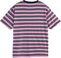 Stripe yarn-dyed relaxed fit t-shir Roze