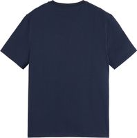 Regular fit chest artwork T-shirt i Blauw