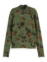 AOP LONG SLEEVE T-SHIRT Groen