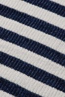 Textured stripe sweatshirt Blauw