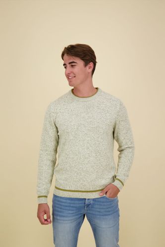 Scotch & Soda REGULAR CREW NECK COTTON BLEND Wit