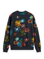 Sweater All Over Print Blauw