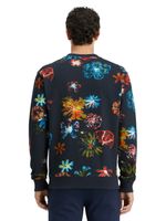 Sweater All Over Print Blauw