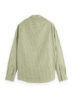 Overhemd Essential Poplin Ruit Groen