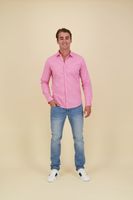 SEASONAL ESSENTIALS POPLIN SOLID SH Roze