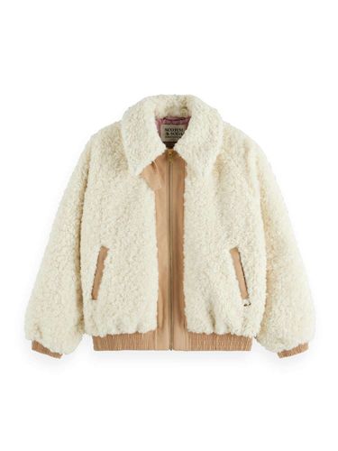 Scotch & Soda Teddy Jas Bomber Wit