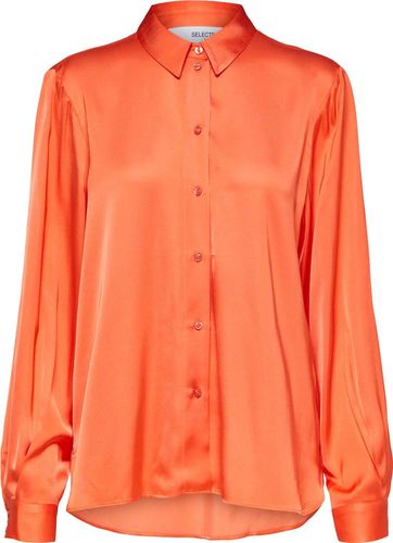 Selected Femme Franzisca shirt Oranje