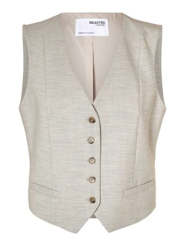 Selected Femme Vest Rita Beige