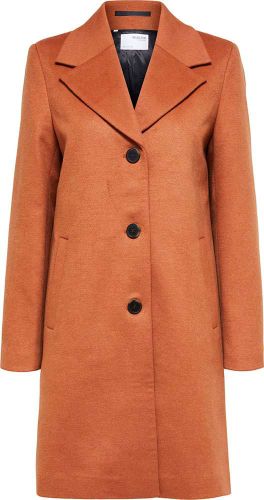 Selected Femme Sasja wool coat Rood