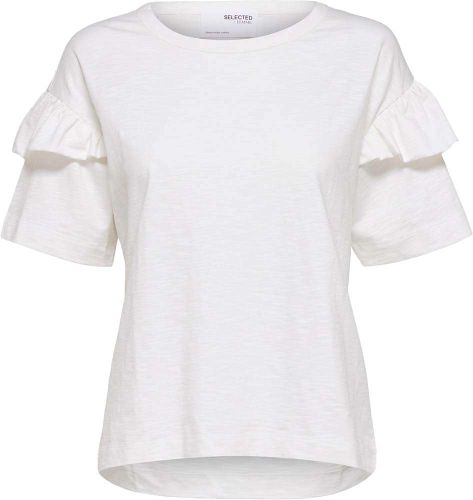 Selected Femme Rylie tee Wit