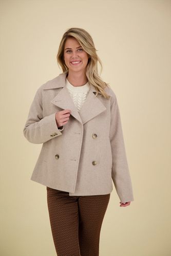 Selected Femme Jas Alma Kort Beige