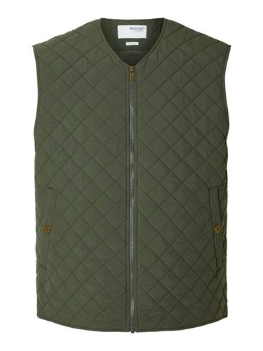 Selected Homme Gilet Marc Groen