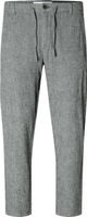 SLH172-SLIMTAPE BRODY LINEN PANT NO Blauw