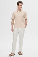SLH196-STRAIGHT MADS LINEN PANT NOO Wit