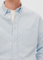 Overhemd REG-REIL SHIRT LS SEERSUCKER Blauw