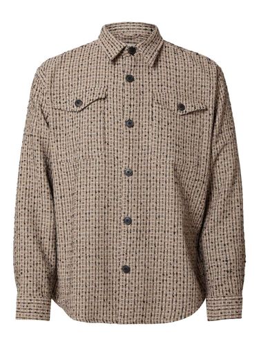 Selected Homme Overshirt Boxy-Mason Bruin