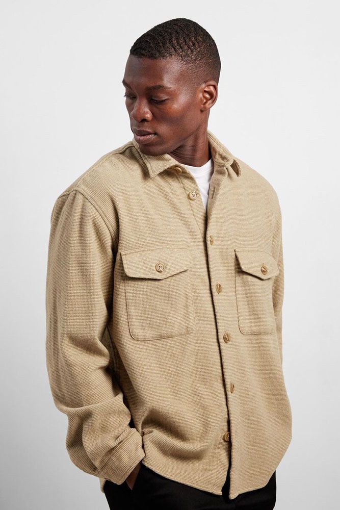 Selected Homme Overshirt Bruin 
