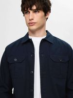 Overshirt Canvas Workwear Blauw