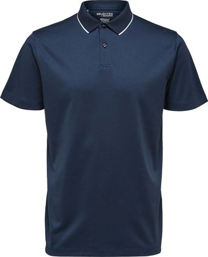 Selected Homme Polo Leroy Blauw