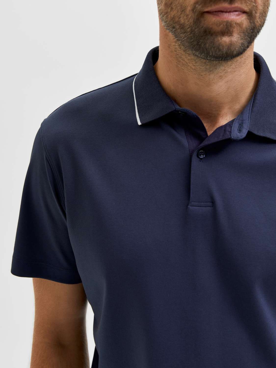 Selected Homme Polo Blauw