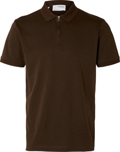 Selected Homme Polo Fave Bruin